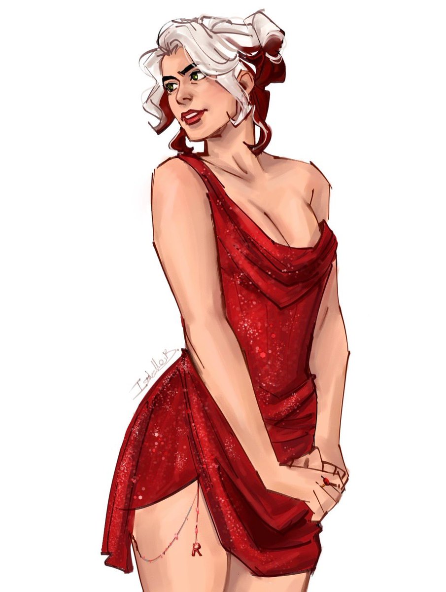 Rushed but here’s Rogue in that Taylor Swift dress ✨ #xmen