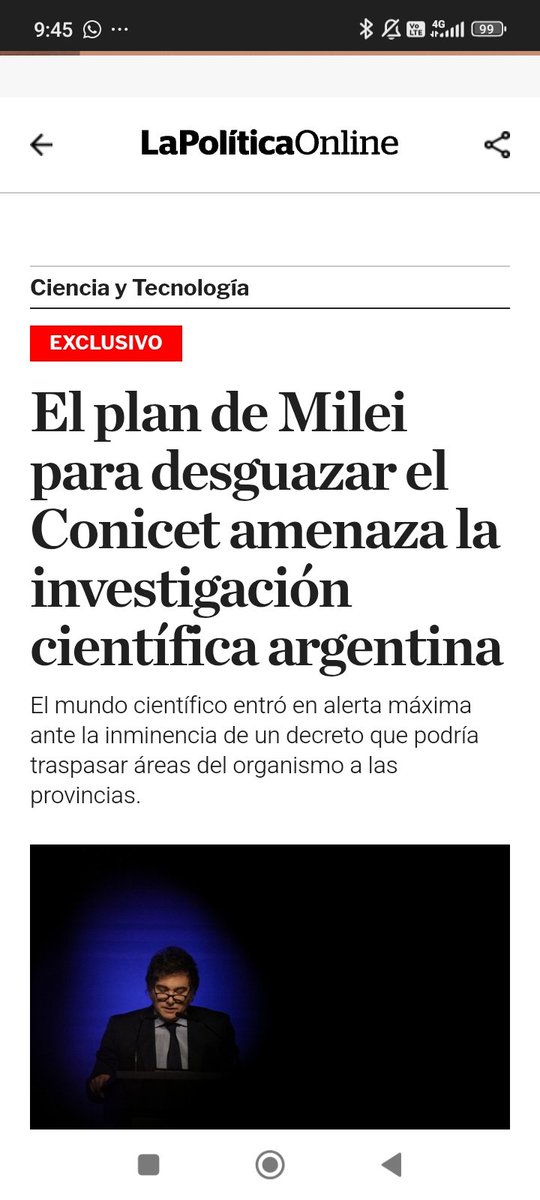 CerbinoSanz's tweet photo. El presidente de CONICET @DanielSalamone debería salir a dar explicaciones URGENTE https://t.co/PYpYo0thl1