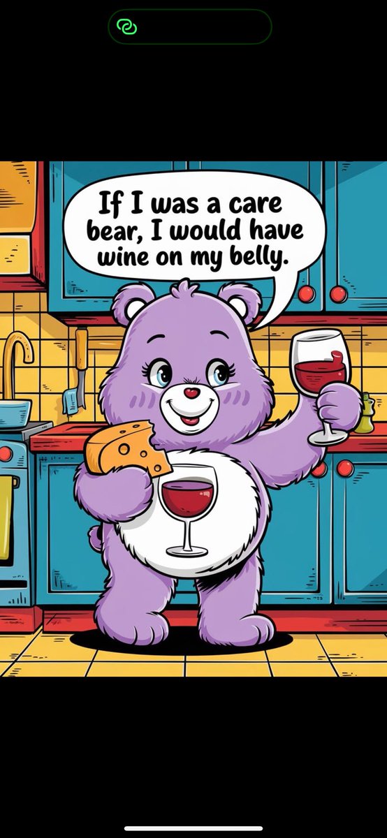 FreeTheCork's tweet photo. I always wanted to be a care bear 🍷 https://t.co/WN2ENZL0jQ