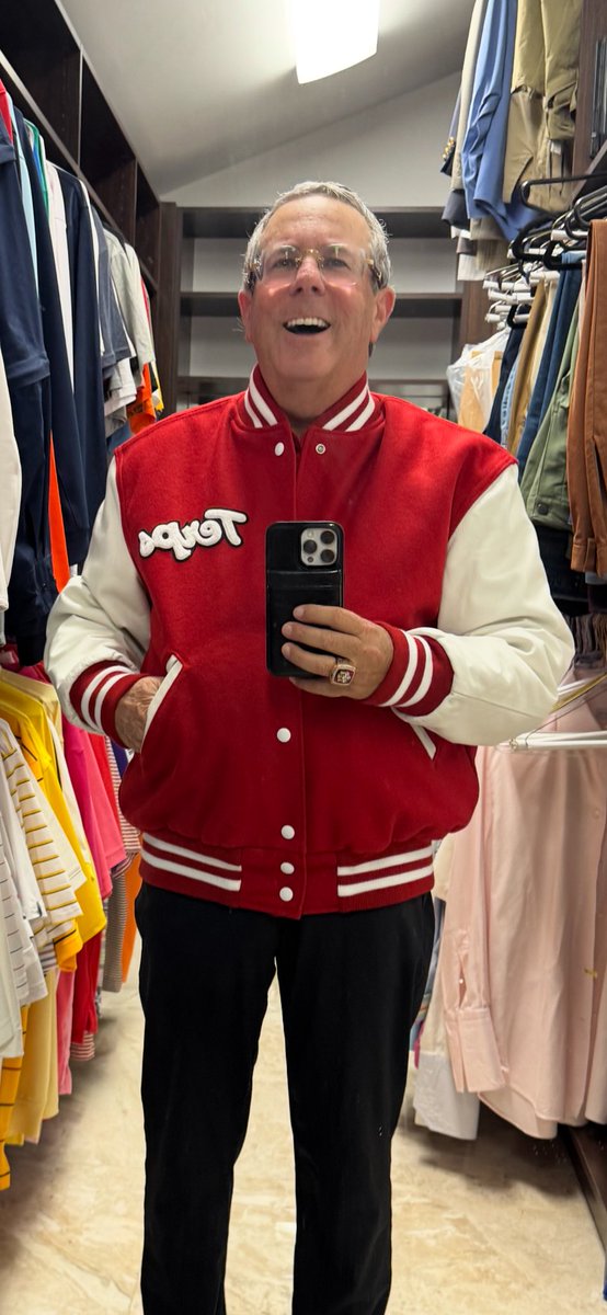 Good times today hosting University of Maryland Athletic Director Damon Evans and former Atlanta Hawks owner Bruce Levenson at The Polo Club. And thanks for the awesome Maryland letterman’s jacket! GO TERPS!