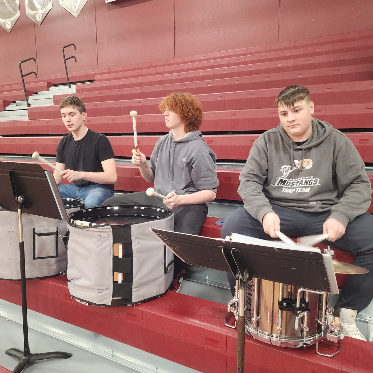 MenomonieHSBand's tweet photo. Girls basketball tonight! https://t.co/5RPxNTDynI