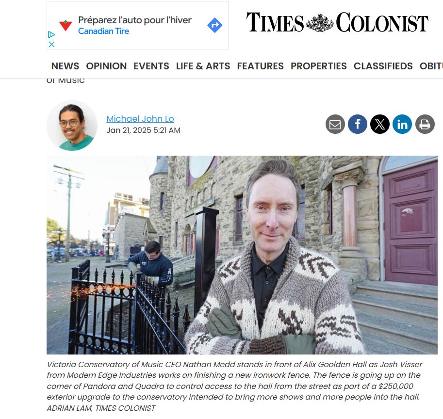 <a href="/dieworkwear/">derek guy</a> Fantastic thread. And to your point of outerwear and fashion, here is a CEO wearing a Cowichan on the front page of the Victoria  <a href="/timescolonist/">Times Colonist</a> newspaper a few weeks ago