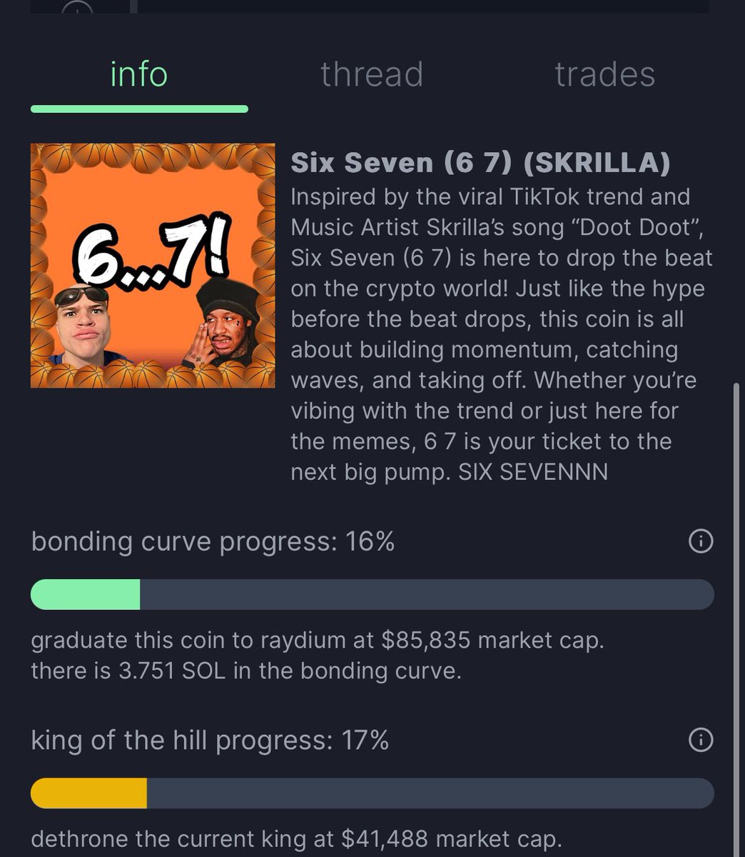 I think I found something on TikTok…. But like <a href="/Banks/">Banks</a> I may be way too early…..

Only One on Pump Fun but no one cares lmao

CA: GKUajHDb4iRmx7Ga4Ly39zfXZGg9cMtE8otkpVeTpump