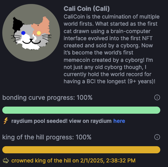 abstractxbt's tweet photo. Explain how this cali coin from 3 days ago has the same description as this calicoin?

9is4H5smhZQdW93AyBStVjFceydD2CFnZF2fVTWFpump

https://t.co/3rqNg5hqHh

6sSKobm4TSRqJuXMuczGdV2BZityP76PGBJJ2ALHpump

https://t.co/LecDdvx7Lm