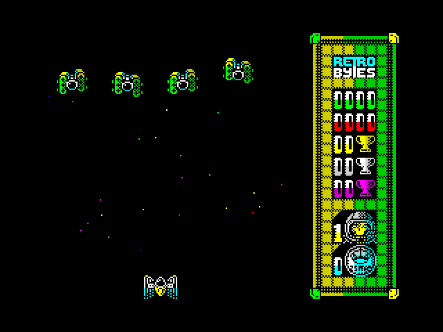 KingBrownym's tweet photo. ZX Destroyer [2014]
Creado por: Alejandro Layunta Villarejo

Creado con Boriel ZX BASIC.
Presentado para el concurso Spanish Arcade games.
Remake de Destroyer, Cidelsa 1980.
👉https://t.co/gwdW2yjGAB https://t.co/zng28SmJ2c