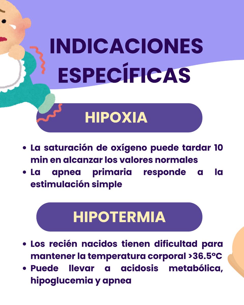 congresomedigen's tweet photo. ¿Qué sucede cuando un RN no respira inmediatamente después del parto? 🫁👩🏻‍⚕️👨🏽‍⚕️
Reconocer si un bebé requiere asistencia y actuar es fundamental, una intervención inadecuada pueden poner en riesgo la vida del recién nacido 👶🪻
#medigen #unidosporelconocimiento #facmedunam https://t.co/gE9KxSen8R