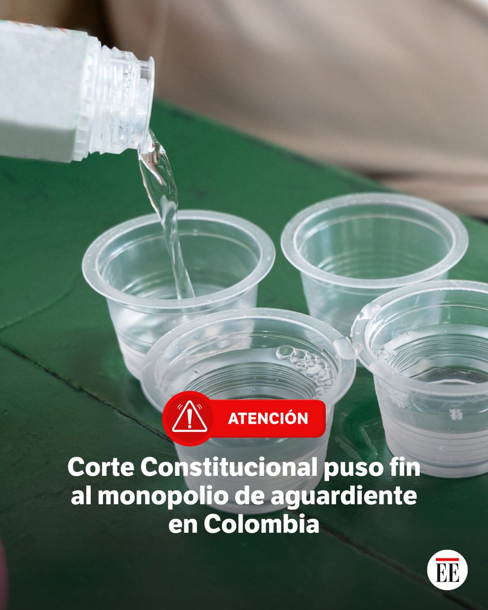 #ATENCIÓN 🔴  La comercialización de licores en el territorio nacional ya no seguirá a disposición de las licoreras de cada departamento. 👉 trib.al/yVSSHoM