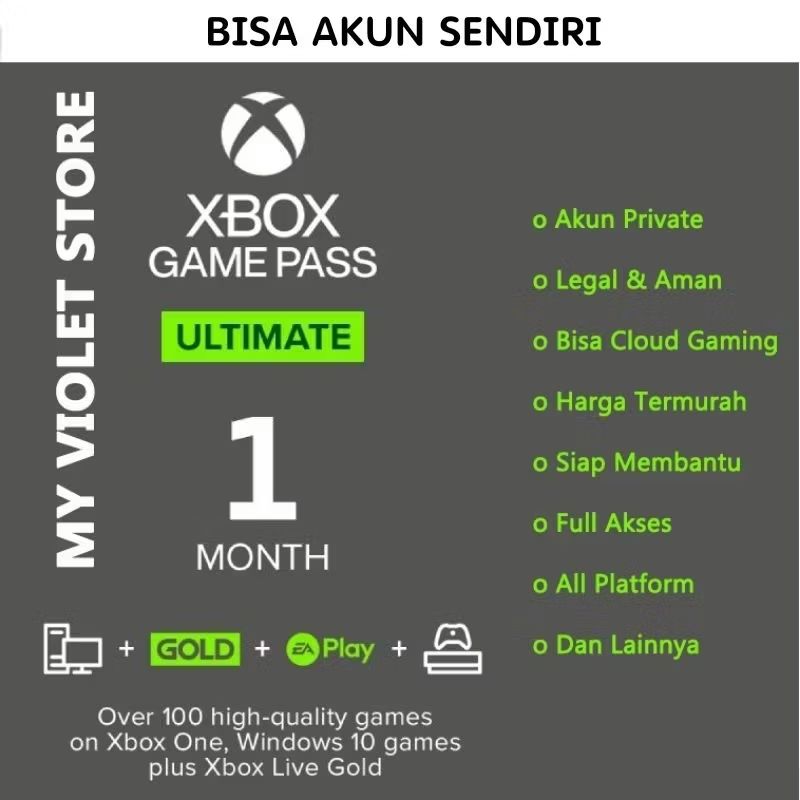 Cek XBOX Cloud Gaming GP Ultimate Xbox One Series X|S PC Windows Android IOS Perpanjang Gamepass GPU dengan harga Rp82.800. Dapatkan di Shopee sekarang! s.shopee.co.id/6AVvWaWB3Q?sha…