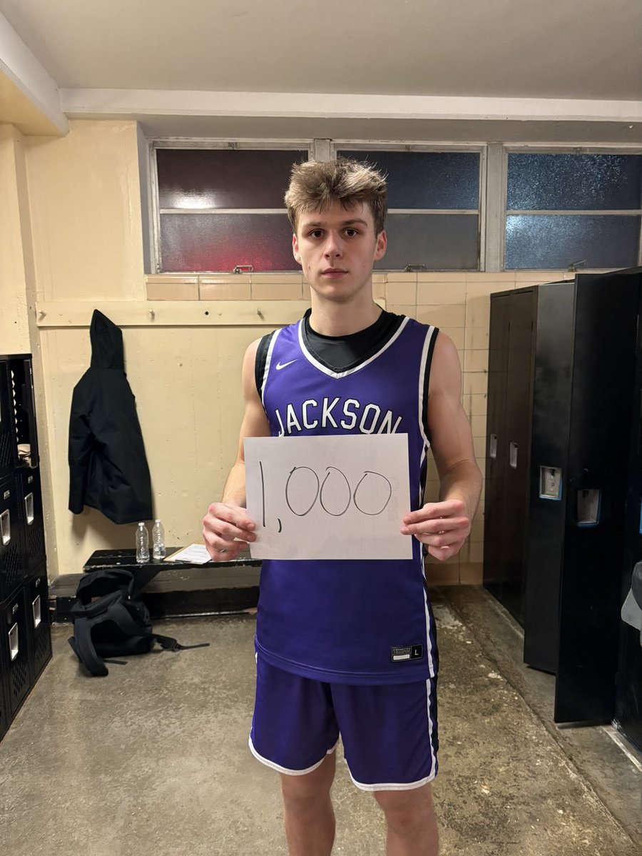 Jackson Basketball (@purplengoldcrew) on Twitter photo <a href="/MonterrubioKyle/">Kyle Monterrubio</a> scored his 1,000pt tonight in our win over Perry!! A very deserving milestone for an unbelievable competitor, leader, and all around great young man!! #GoBears 🏀🐻❄️💪🏼 <a href="/MonterrubioKyle/">Kyle Monterrubio</a> scored his 1,000pt tonight in our win over Perry!! A very deserving milestone for an unbelievable competitor, leader, and all around great young man!! #GoBears 🏀🐻❄️💪🏼