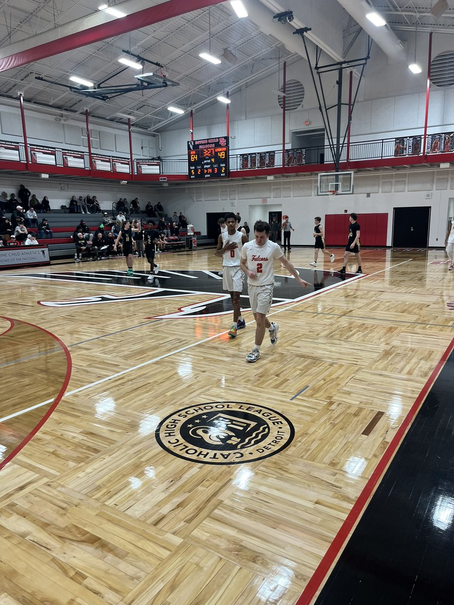Gus Weaver (@gusweaverreport) on Twitter photo Final from Dearborn:
Divine Child 69
Lumen Christi 54
This was a complete team win for Divine Child. The young guys are improving at a rapid pace!
<a href="/DCBoysBB/">Divine Child Boys Basketball</a> <a href="/LcTitansbball/">LC BASKETBALL</a> <a href="/HankampScott/">Scott Hankamp</a> <a href="/EHoopsSpotlight/">Elite Hoops Spotlight</a> <a href="/BankHoops/">Bank Hoops - Stephen Bell</a> Final from Dearborn:
Divine Child 69
Lumen Christi 54
This was a complete team win for Divine Child. The young guys are improving at a rapid pace!
<a href="/DCBoysBB/">Divine Child Boys Basketball</a> <a href="/LcTitansbball/">LC BASKETBALL</a> <a href="/HankampScott/">Scott Hankamp</a> <a href="/EHoopsSpotlight/">Elite Hoops Spotlight</a> <a href="/BankHoops/">Bank Hoops - Stephen Bell</a>