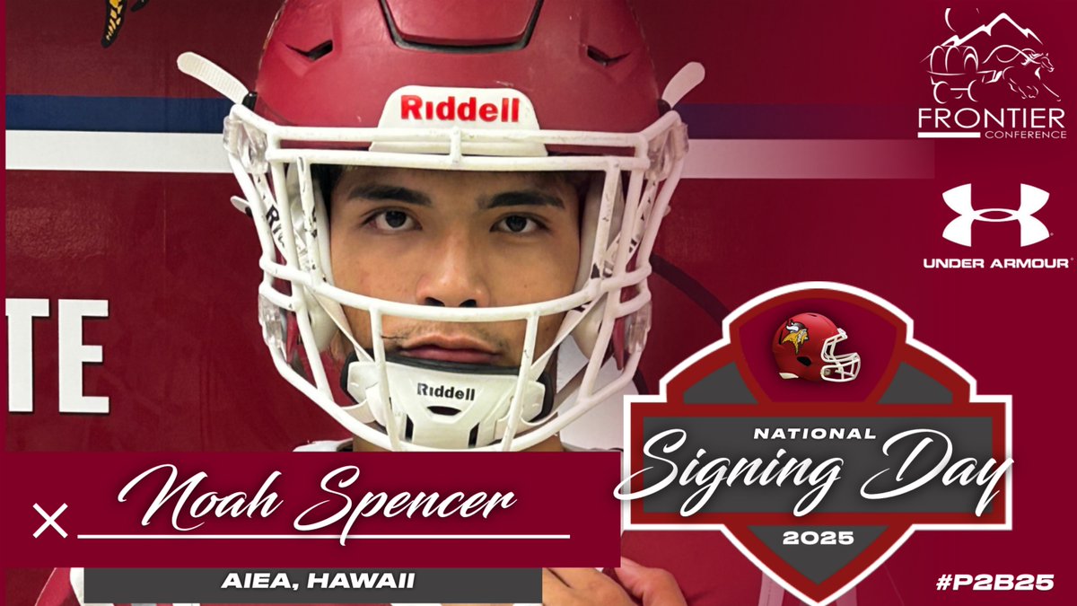 🚨 SIGNED! Welcome to the Brotherhood! 🚨

✍️ Noah Spencer
🏈 Pos: Quarterback
📏 Ht/Wt: 6’0” / 195 lbs
📍 Hometown: Aiea, HI
🏫 Prev School: Farrington HS
🎥 Highlights: youtu.be/KbgWlmzVX7o

Follow ➡️ @Noahspencer4_

#P2B25 | #WEALLROW