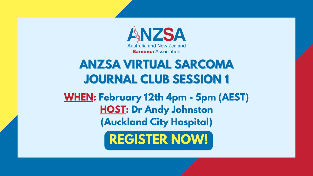 Australia and New Zealand Sarcoma Association tweet media