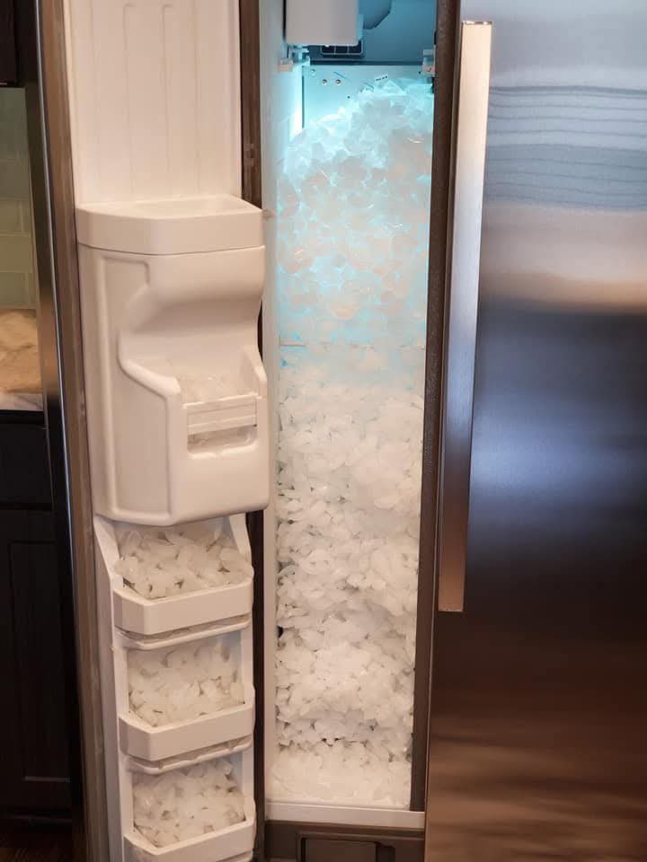 Did you know you can just remove the ice bin and have unlimited ice. 
There's literally no laws stopping you from doing this