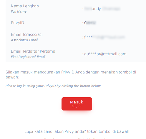 <a href="/PrivyID/">Privy</a> ada orang buat account di privy, menggunakan identitas saya, dan KTP saya.

Masalah ini bisa diselesaikan dengan membuka data orang tersebut, kemudian bantu cek account privy tsb digunakan untuk apa saja, bisa?

Atau harus diselesaikan lewat jalur hukum?