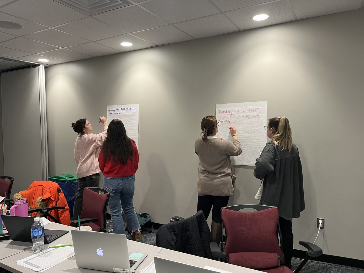 jenn_greco's tweet photo. My favorite days! Working with first year teachers learning about fact fluency. #sbpdchat https://t.co/7ZavNr33la