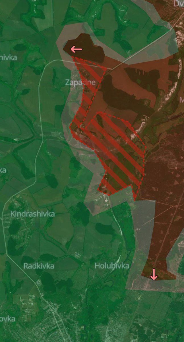 WarTabs's tweet photo. #Ukraine Lagebericht 
04.02.2025:
-Ukraine erobert Waldline bei Nadiyivka zurück.
-Russen erweitern Brückenkopf.
-Russen mit größeren Geländegewinnen Richtung Kupiansk, bei Zakhidne, Kindrashivka und Topoli. https://t.co/NxPVUTvKMz