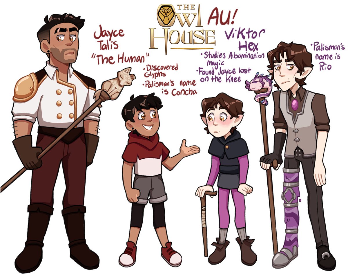 JibberJibbsArt's tweet photo. New Jayvik AU just dropped. #jayvik #toh #theowlhouse https://t.co/PUq6KjH628