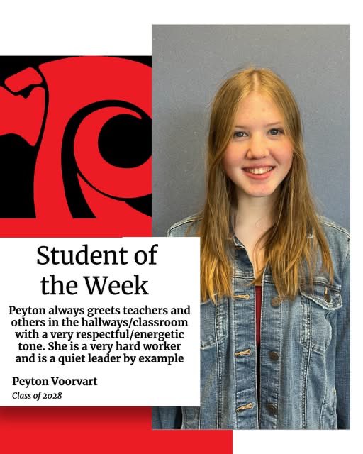 Keep up the good work Peyton!!!