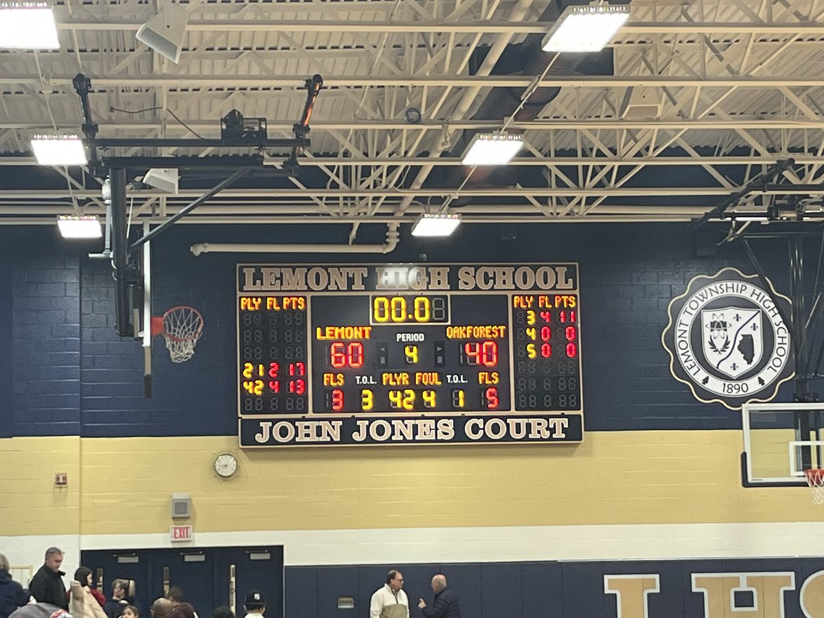 Lady B-Ballers with a great win tonight over Oak Forest. #WeAreLemont <a href="/LHS_Girls_bball/">LHS Girls Basketball</a>