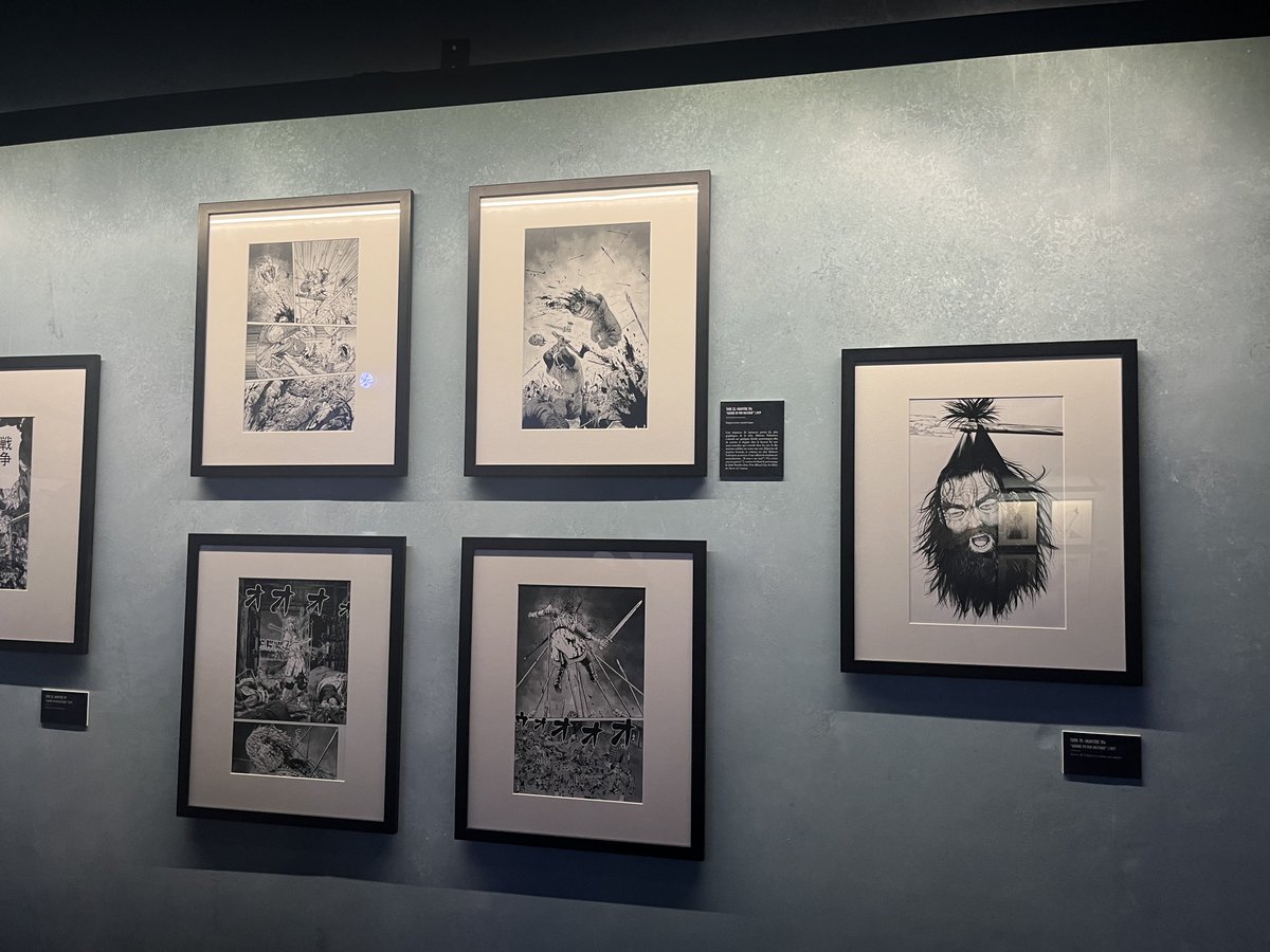 KODANSHA_JP's tweet photo. フランス、アングレーム国際漫画祭にて、幸村誠さんのサイン会と原画展が開催されました。
『#ヴィンランド・サガ』の世界観を再現した会場で、現地の熱烈なファンと直接触れ合う素敵な時間となりました。

#幸村誠 @makotoyukimura #アングレーム国際漫画祭 @bdangouleme @Kurokawa https://t.co/3DoXCUp4ze