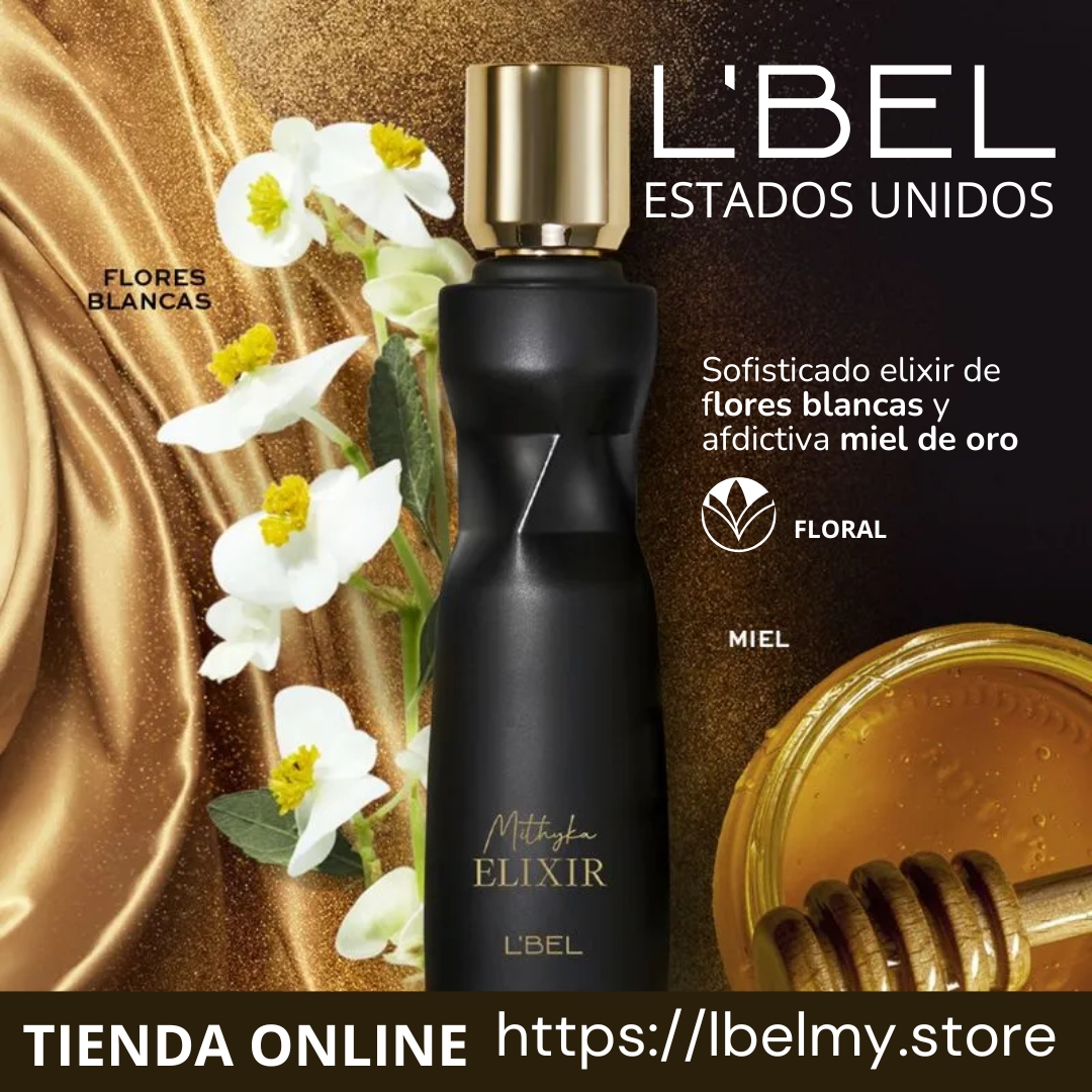 dibenisa's tweet photo. MITHYKA ELIXIR L'BEL USA Naranja dulce y durazno se mezclan con el lujo de un elixir de flores blancas, miel de oro, musk y ámbar para crear una fragancia envolvente y única.  https://t.co/KJIMTh3DSq… #MithykaElixir #PerfumeDeLujo #lbelusa #LBELUSA #catalogo #estadosunidos https://t.co/bHLqlZ93KZ