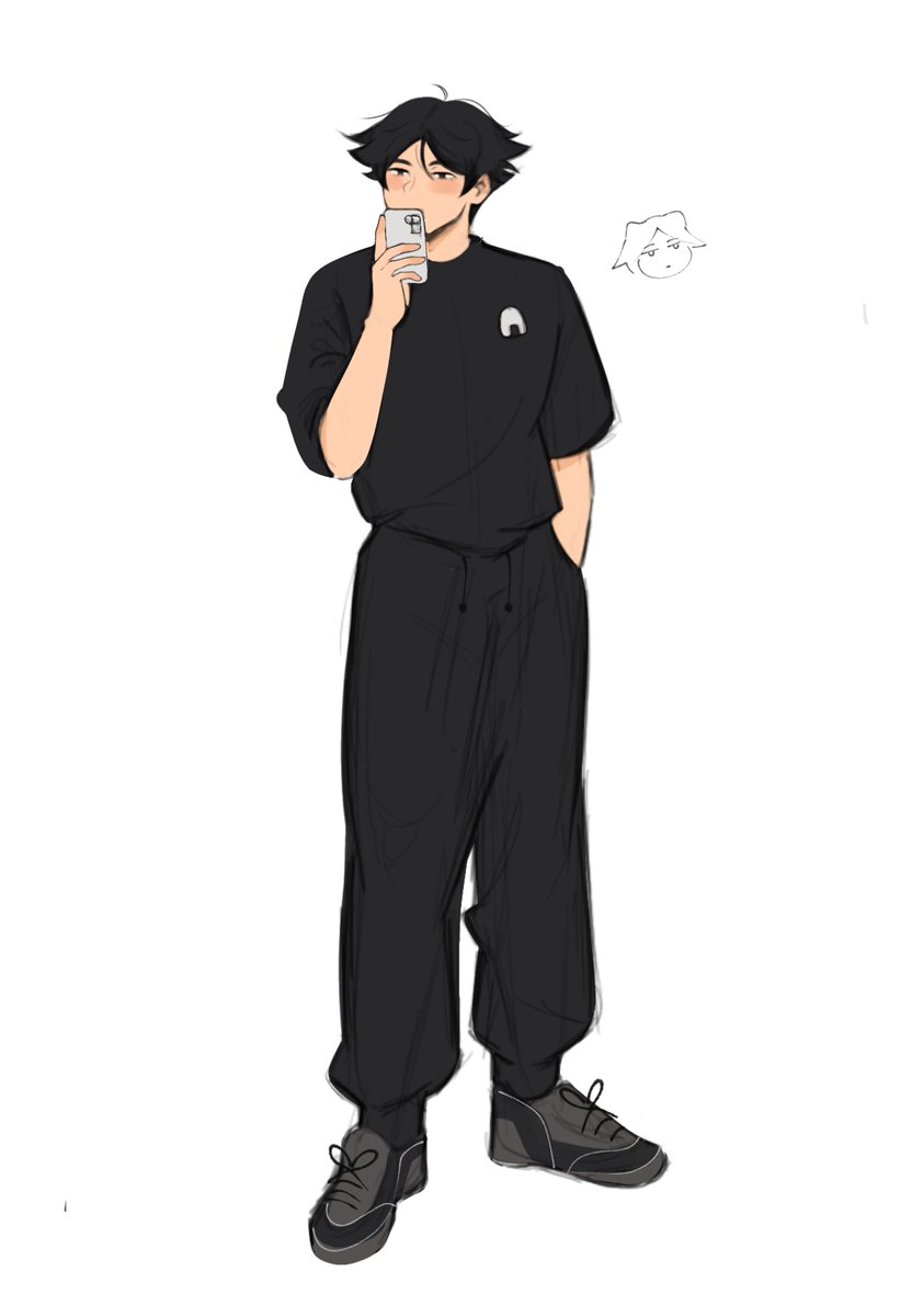 ydineydine's tweet image. Suna joined the onigiri miya team!