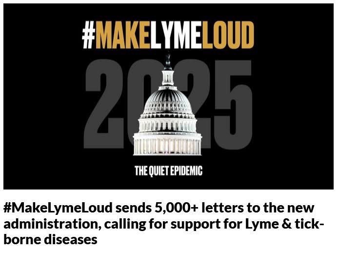 Lymenews's tweet photo. 💚 The #MakeLymeLoud campaign was a success due to the support of people like you! 🫵
Read more about it here: https://t.co/CrMVscDifn https://t.co/W0P6GeLDXs
