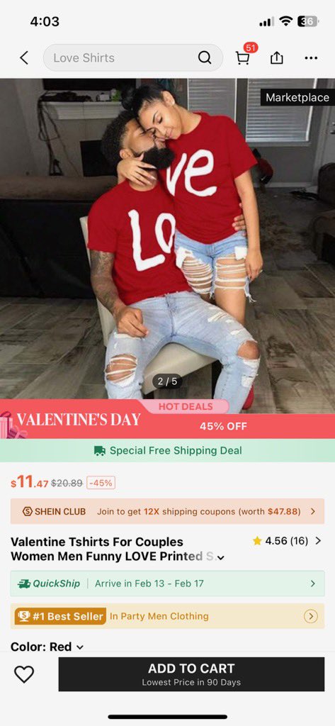 AlwaysBigHomie's tweet photo. why @SHEIN_Official playing 😂😭 #chrissails #clearance #queennaija https://t.co/xC5a9c0Cfs