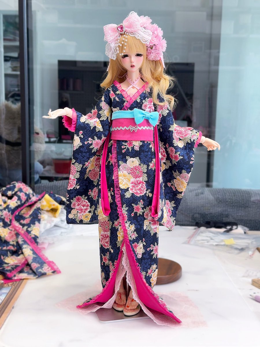 #angelphilia 用着物を作った！～