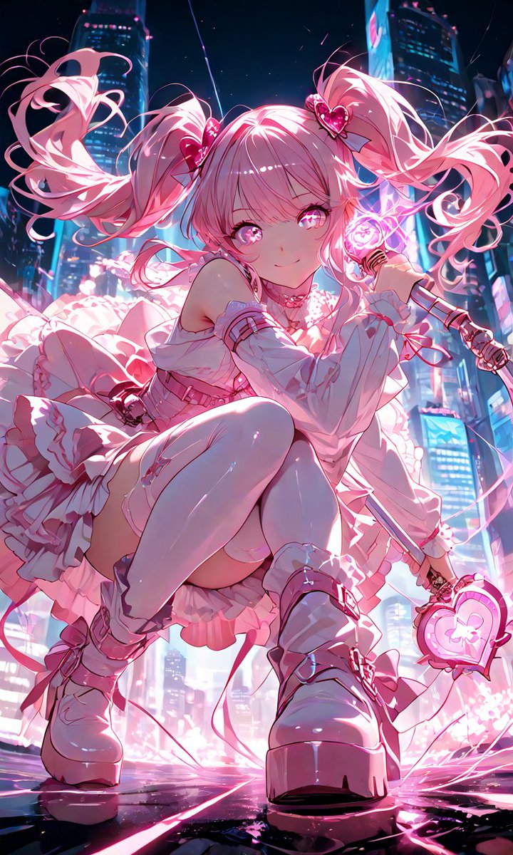naoneko333's tweet photo. Pink magical girl

#AIイラスト
#AIart https://t.co/yiwvpZDIvY