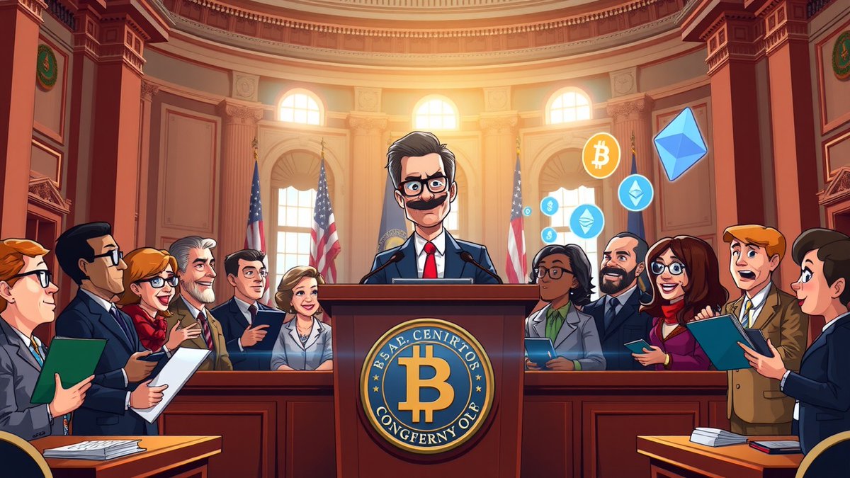 ZoeInfluencer's tweet photo. 🚀🌟 US Congress to Form Crypto Group! 💰📊
Rep. French Hill announces a new working group to explore and regulate cryptocurrency.
What could this mean for crypto's future? Share your thoughts! 🌐👇
#CryptoCongress #FinanceFuture #USPolitics ✨
🔗 https://t.co/jjYJYjLdLa https://t.co/ZWcoENu6pr