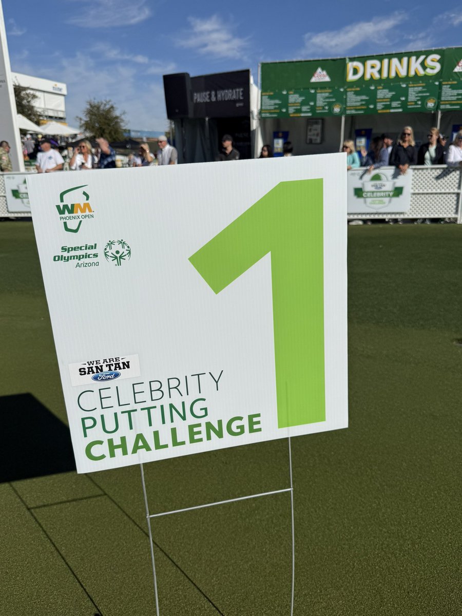 MovePerformance's tweet photo. Great event today at the @WMPhoenixOpen supporting the Special Olympics.  Thank you @santanford for the invite!! #mindovervirtuallyeverything https://t.co/zvl0jBB5pC