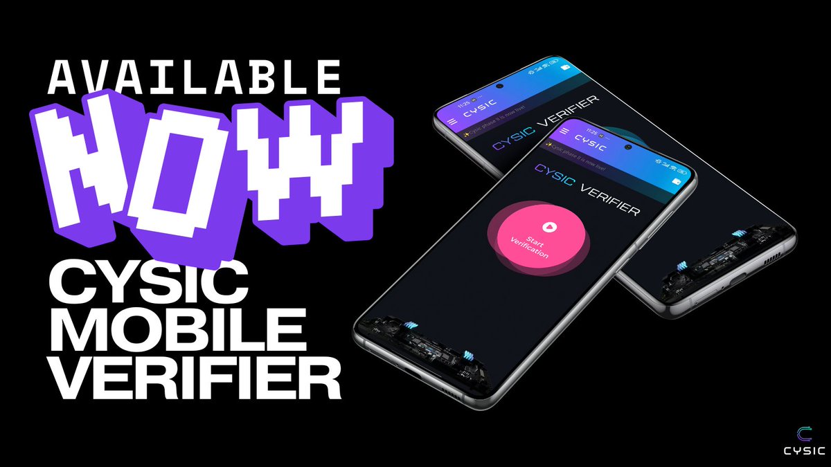 cysic_xyz's tweet photo. 🚨 Cysic Mobile Verifier Available Now! 🚨

Verify ZK proofs with an Android device and earn $CYS and $CGT on the go! 📱

(There's a 11,000 CYS &amp; CGT prize pool for our first 500 mobile users! 👀)

Download the app here: https://t.co/6l7lfY7ADp https://t.co/BDXmPMtWvm