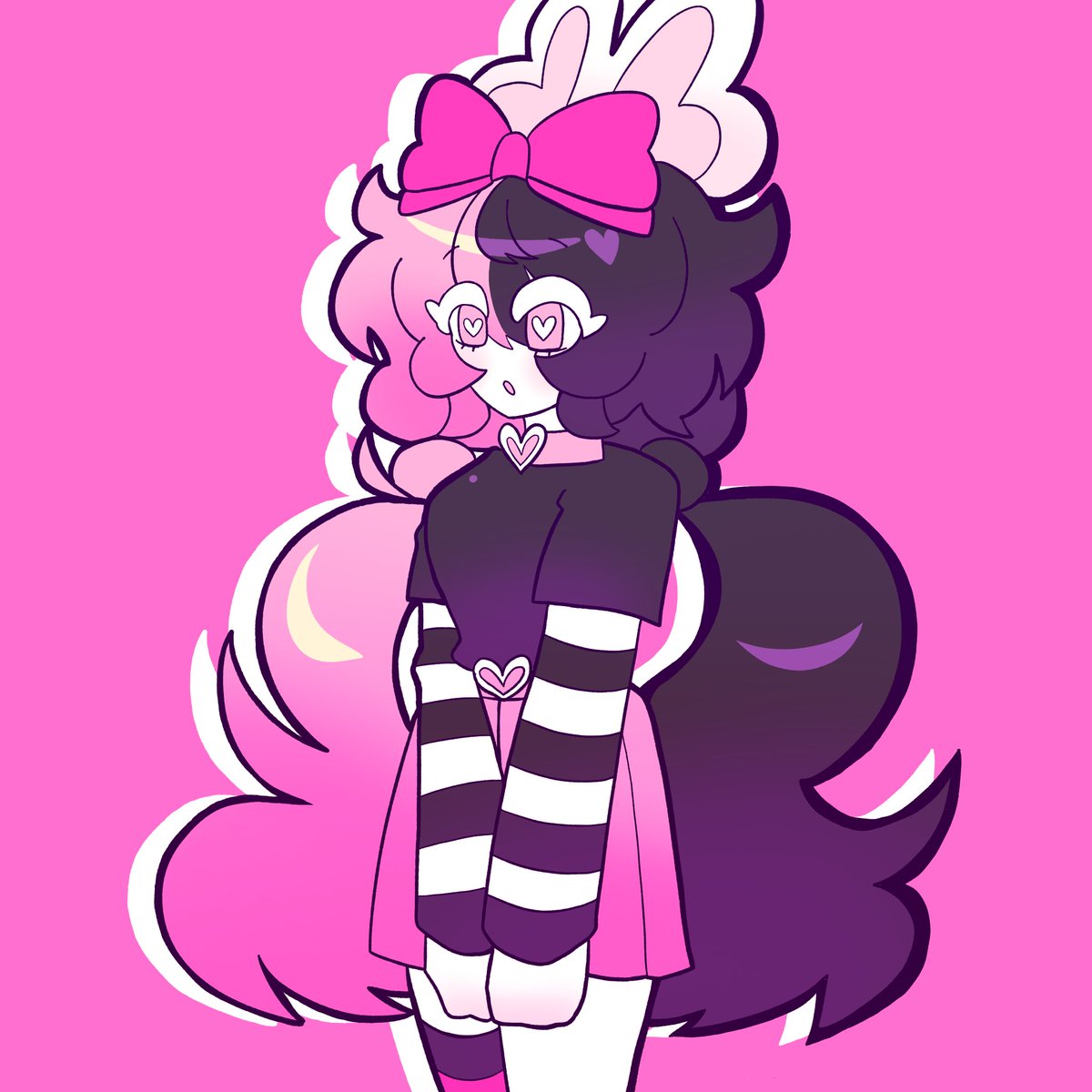 swaggyscientist's tweet photo. redraw of an old art of myu https://t.co/fejkzkZeoU