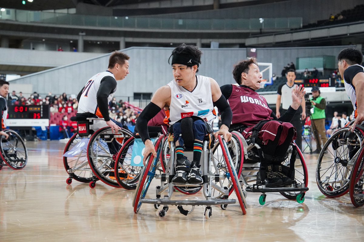 NoexStaff's tweet photo. #天皇杯 第50回記念
日本車いすバスケットボール選手権大会
準々決勝
2025/02/01 土曜日 10:00 TIPOFF
vs.ワールドBBC
GAME SHOT
Photo by Miho NATSUI( @721_miho )
++
#NOEX2425 #NOEXCUSE
#ノーエクスキューズ
#MaximizeYourPotential
#車いすバスケットボール #バスケットボール
#バスケ #WheelchairBasketball #Basketball