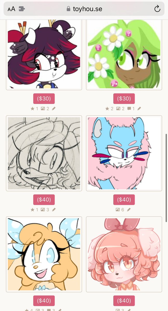 ToastyRaincloud's tweet image. 🚨⭐️ Hello everyone, as some of you may know I’ve recently fallen on very hard financial times. As a result of this I’m selling some of my old Sonic OCs/other OCs. Please rt and spread this around, I need everyone gone asap. ⭐️🚨
Dm if interested, p@ypal only.
