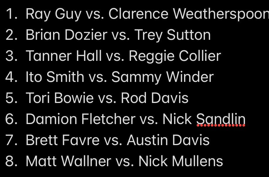AndyBlackGold's tweet photo. Hey everybody! The Talented 32 Round has finished and here’s what we’re looking at for round two. 

All of the second round votes were pretty cut and dry, with 10 of the 16 matchups having over an 80%-20% score. 

I hope to have the Sweet Sixteen Polls Posted tomorrow. #SMTTT 

Y’all having fun with this?