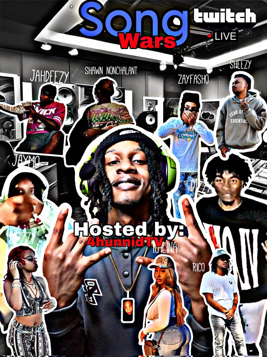 RicoRuffino's tweet photo. π¨π¨ CHECK IT OUT π¨π¨
Im gonna be a judge on βSong warsβ hosted by @4hunnidTv on Saturday @ 8PM. Yβall pull up and hit the chat!
Sponsored by: Mentalite Dargent
#SaidThat #MeantThat
https://t.co/U9SDPIYMNe https://t.co/97c32U5KH3