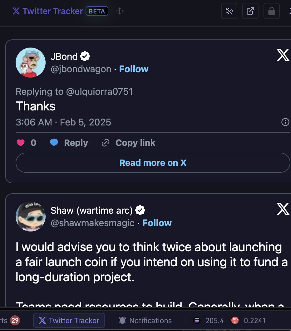 Crazy Bull X Neo is also evolving. Like before u needed to pay for good Twitter Trackers and now they have added it to Bull X for free. Crazy
#crypto #memecoin #Bullx