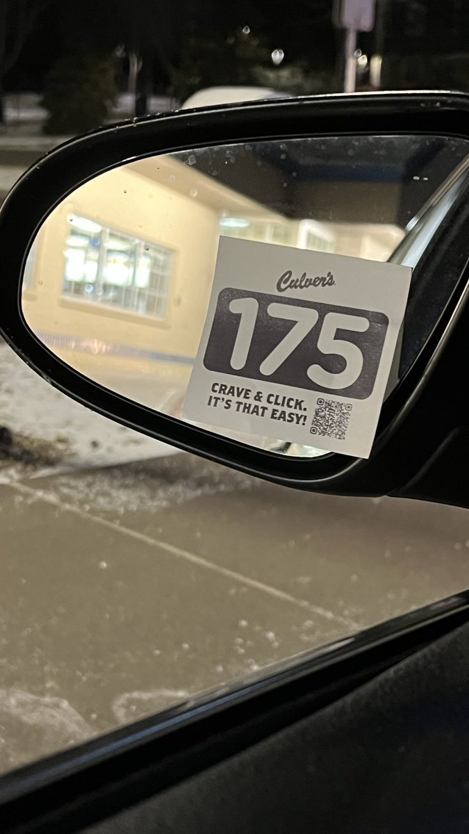 Culver’s has went to 3 digits I guess