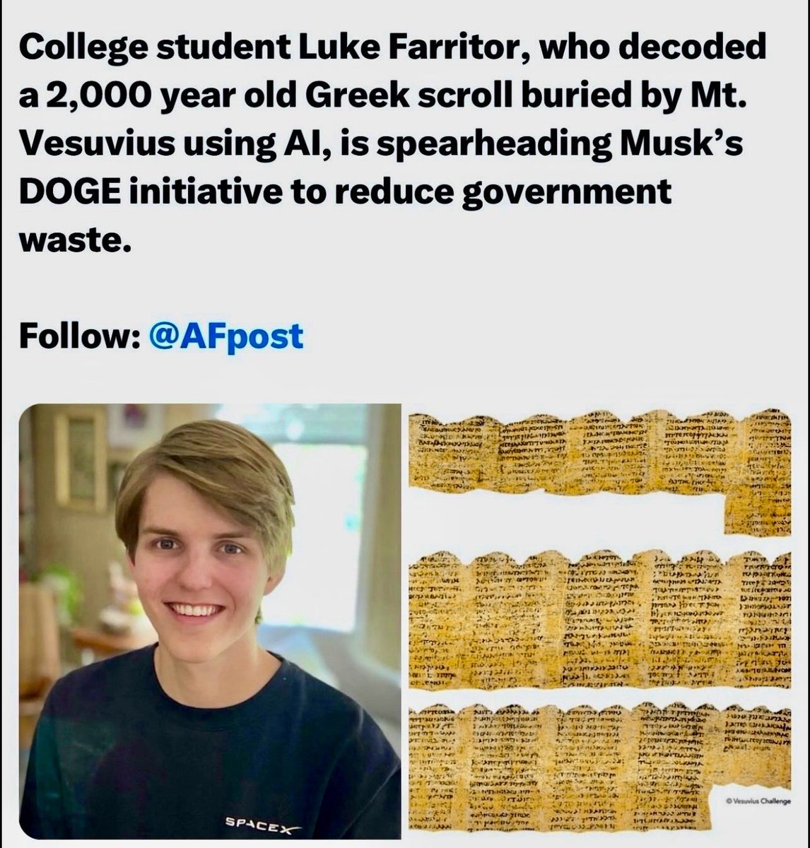 And the scrolls said … FAFO!!! ⁦<a href="/elonmusk/">Elon Musk</a>⁩  take them all out!  #DOGE  we the taxpayers have had enough of our government ripping us off!!!