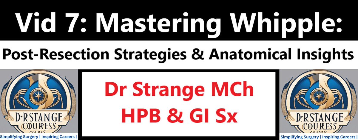 drvipan's tweet image. VID 7 ALERT! 
 &quot;Mastering the Whipple Series: Post-Resection Strategies &amp;amp; Anatomical Insights&quot;
Coming Soon… Stay tuned!
Missed the earlier videos?
Catch up for a comprehensive learning!
On App - classplusapp.com/w/dr-strange-m…
 On YouTube: youtube.com/playlist?list=…
#WhippleProcedure