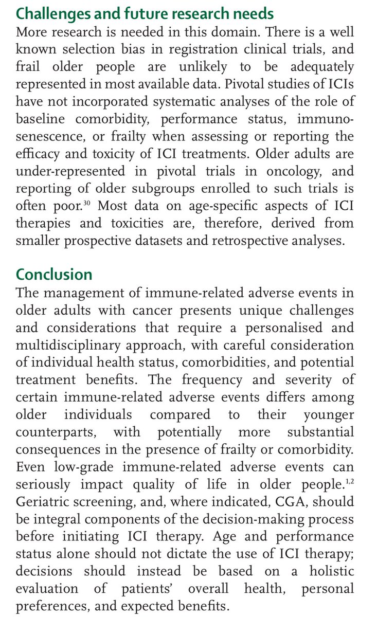 RyanNipp's tweet photo. Management of immune checkpoint inhibitor-associated toxicities in older adults with cancer: recommendations from the International Society of Geriatric Oncology (SIOG).

https://t.co/LFXUzdiyUf

@TheLancet @TheLancetOncol @SIOGorg #GeriOnc @FabioGomes_Go @Decoster_Lore @SRostoft https://t.co/TRNvmmM6Cc