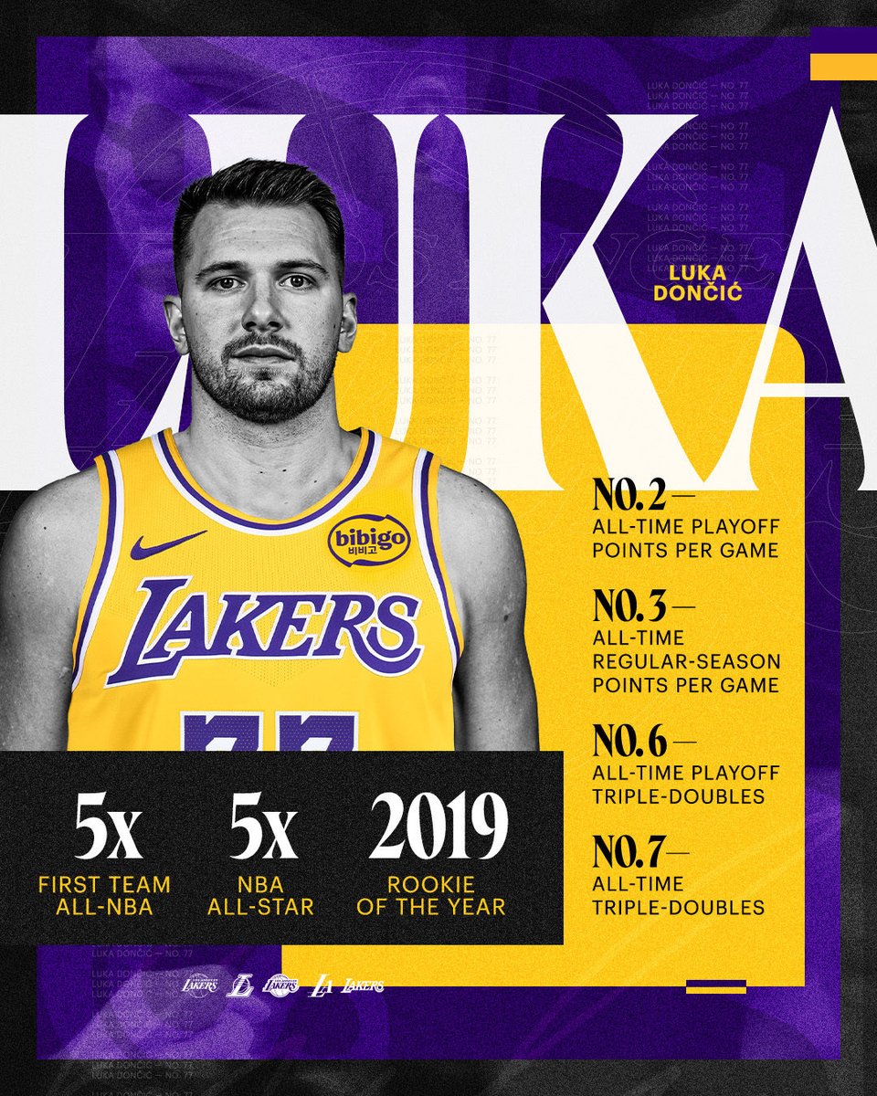LakeShowPH's tweet photo. Thoughts on the Luka-AD trade:

Luka is one of the handful players you would build a team around for the next decade. With that opportunity, as well as the exponential impact of this opportunity worldwide will only benefit the Lakers and the NBA. https://t.co/Tl0uLAWPu8