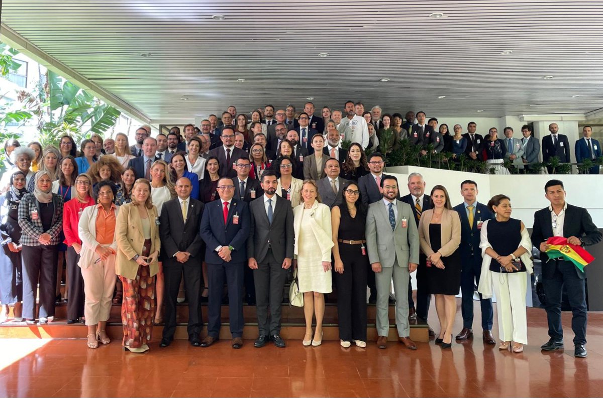 UN Crime Congress (@crimecongressun) on Twitter photo 🎙️Comienza la reunión regional preparatoria de América Latina y Caribe en Costa Rica! Palabras de apertura inc. Ministro de Justicia Gerald Campos Valverde <a href="/justiciaypazcr/">Ministerio de Justicia y Paz</a> y Vice-Ministro de RREE Alejandro Solano Ortiz <a href="/CRcancilleria/">Cancillería Costa Rica 🇨🇷</a> #CrimeCongress2026 🎙️Comienza la reunión regional preparatoria de América Latina y Caribe en Costa Rica! Palabras de apertura inc. Ministro de Justicia Gerald Campos Valverde <a href="/justiciaypazcr/">Ministerio de Justicia y Paz</a> y Vice-Ministro de RREE Alejandro Solano Ortiz <a href="/CRcancilleria/">Cancillería Costa Rica 🇨🇷</a> #CrimeCongress2026