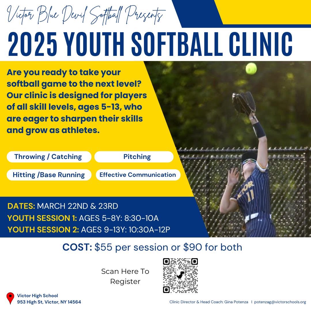 Victor Blue Devils Softball tweet media