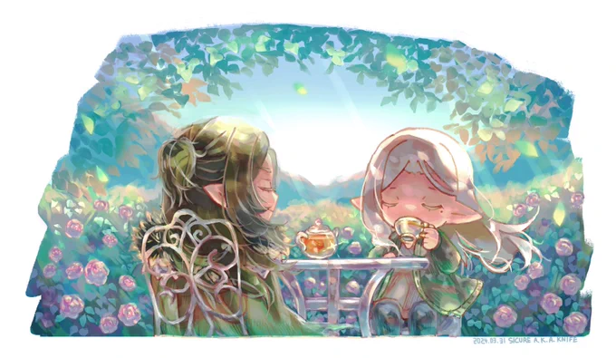 #刺さる人に届け一次創作祭り柔らかい雰囲気のイラストを描いていますこういう感じの雰囲気が好きな方がいらっしゃったら、嬉しいな〜! 