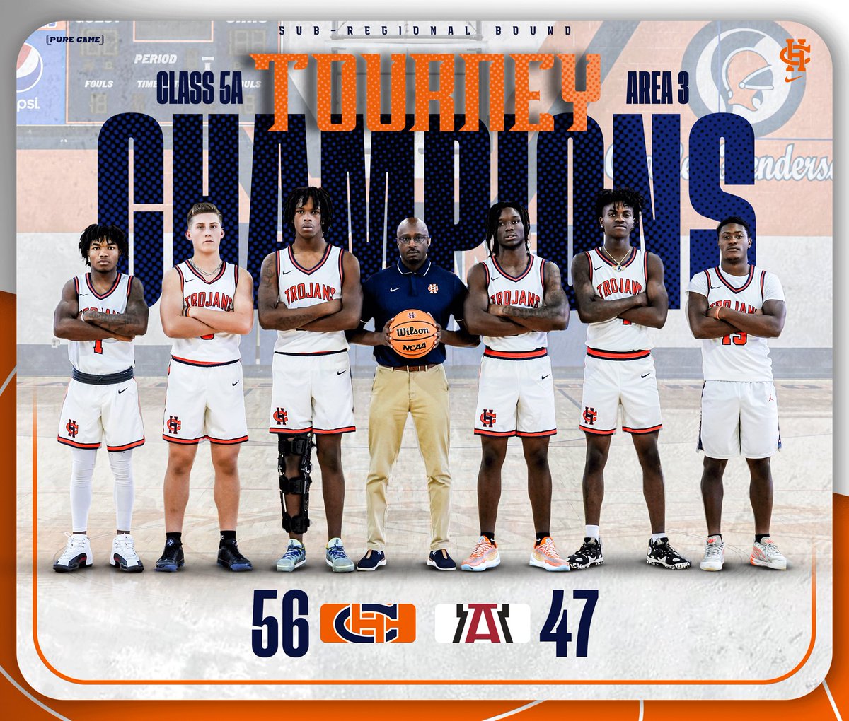 athletics_CHHS's tweet photo. Your Class 5A - Region 3 Tourney CHAMPS❗️Sub-Regional BOUND! 

#WeAreTrojans / #CHHSbasketball 
#subregionalbound 
Troy City Schools
#Academics / #Arts / #Athletics https://t.co/aosoCBz0Uy