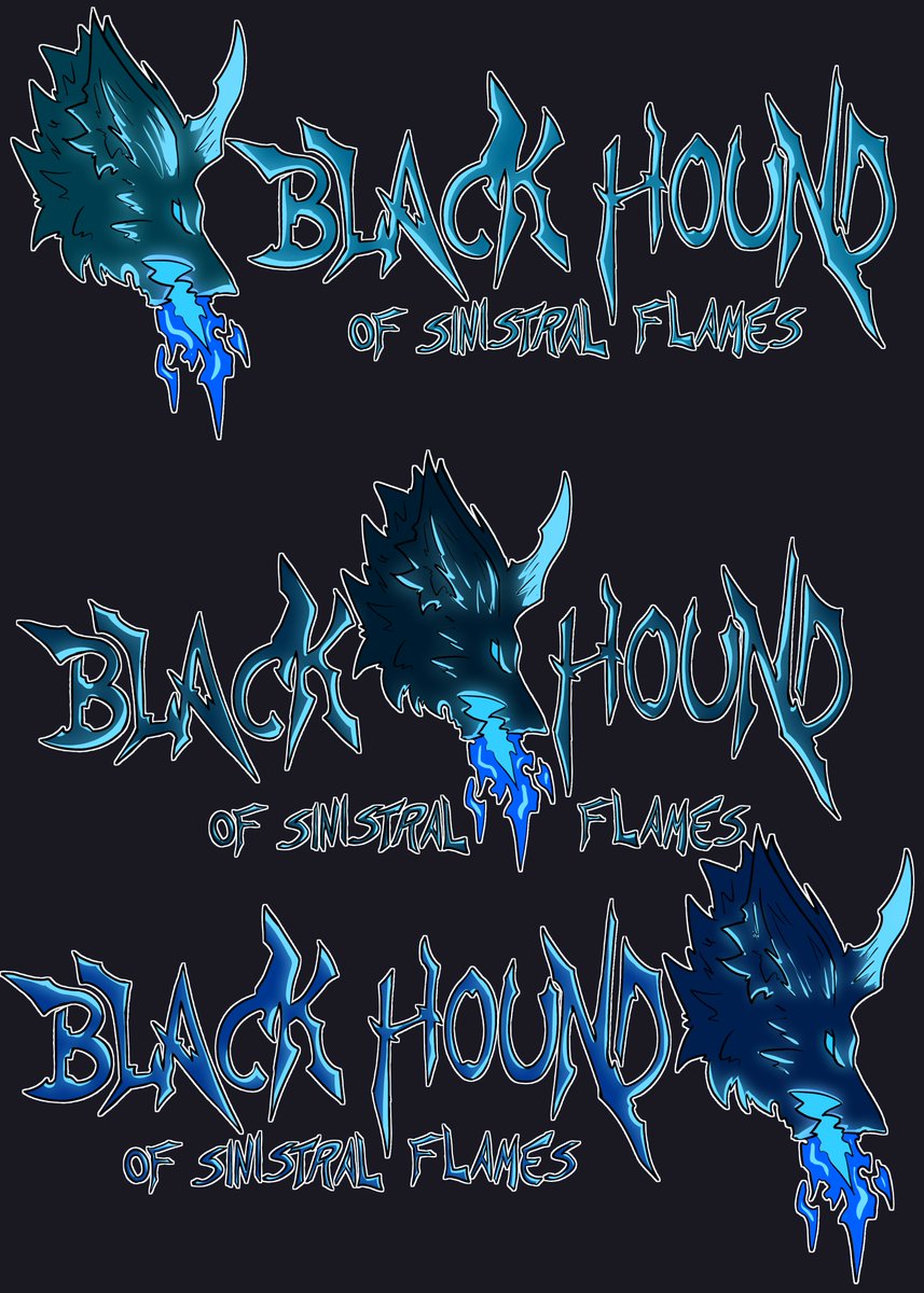 KantoArt's tweet photo. The Black Hound of Sinistral Flames - Logo

#monster #demon #devil #creature #giant #rock #rocker #metal #metalhead #metaleiro #punk #punkrock #tattoo #goth #dark #darkness #oc #original #kantoart #nightmare #oni #blueflames #comic #comiccover #cover #kantoart #logo #logoart https://t.co/TIzm7IDylo