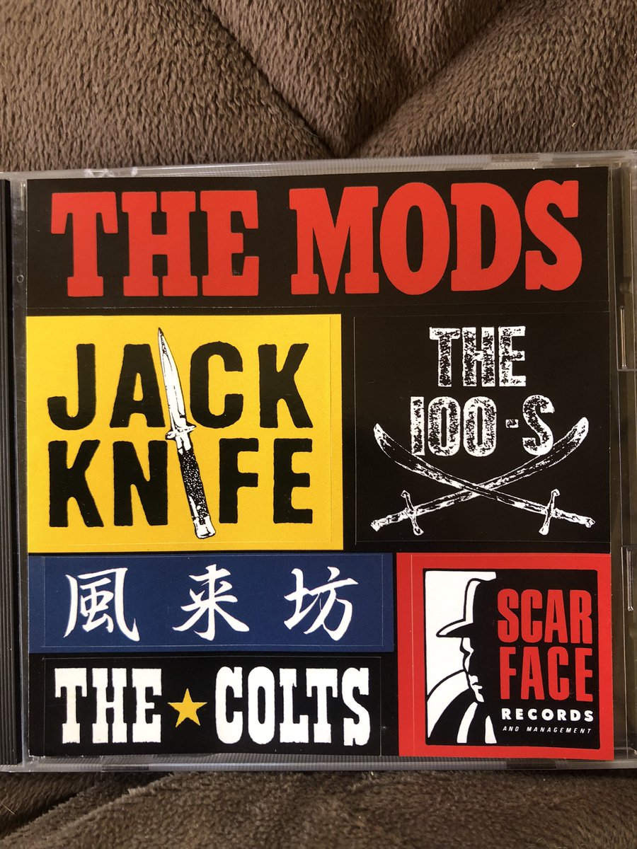 THE COLTS GOOD-BYE SCARFACES モッズ MODS ザ MODS×THE ザ・モッズ